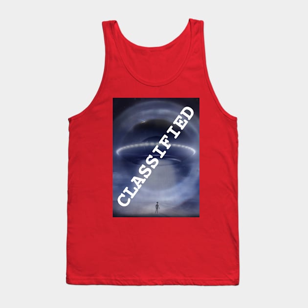 UFO - Classified Tank Top by fizzy121design